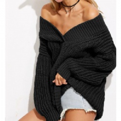 women off shoulder knit top