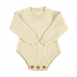 Newborn Baby Spring Long Sleeve Cotton Romper Sweater Baby Knitwear