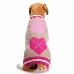 Kawaii pet clothing autumn and winter knit dog sweater