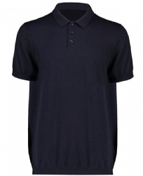 mens cashmere sweater polo neck short sleeve